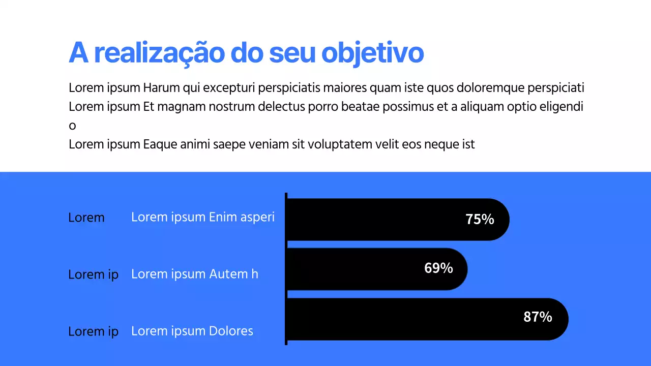 Infografia de desenho de gráfico com um conceito azul simples