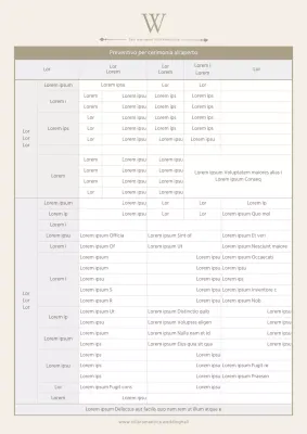 Beige Sala matrimoni di lusso Matrimonio all'aperto Citazioni di matrimonio DocumentazioneDocumentazione