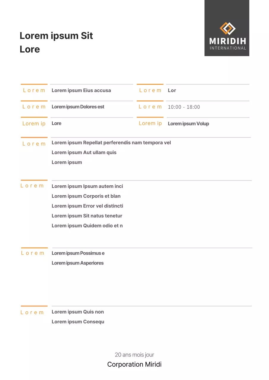 Un modèle simple de proposition de programme de formation interneDocumentation