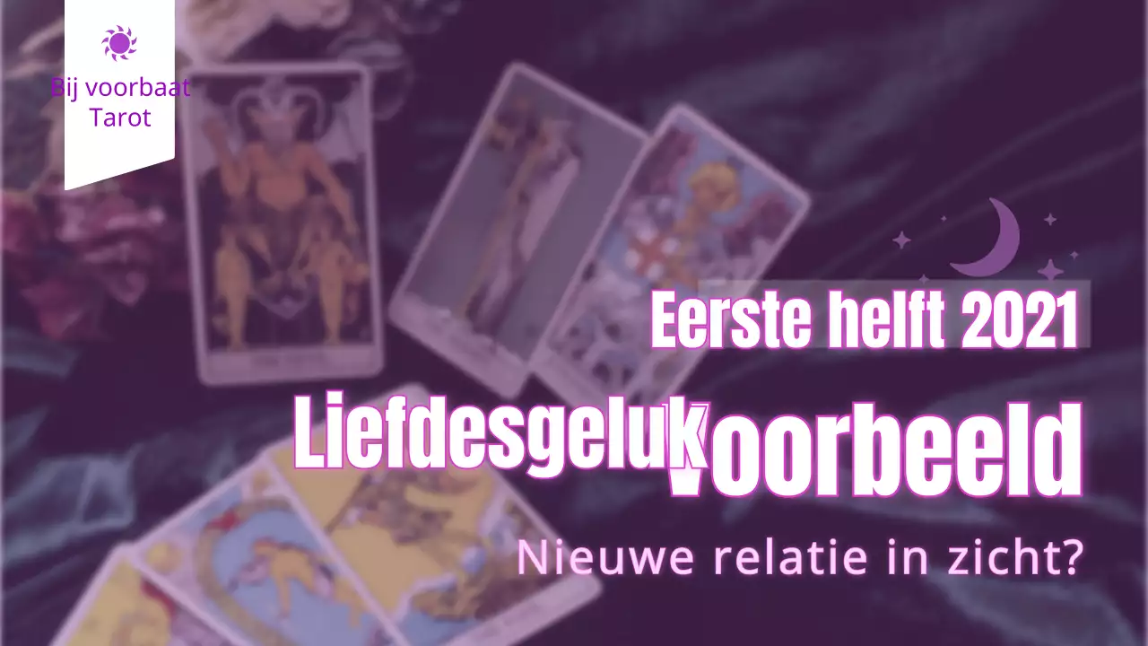 Paarse Tarotkaart Nieuwjaarshoroscoop