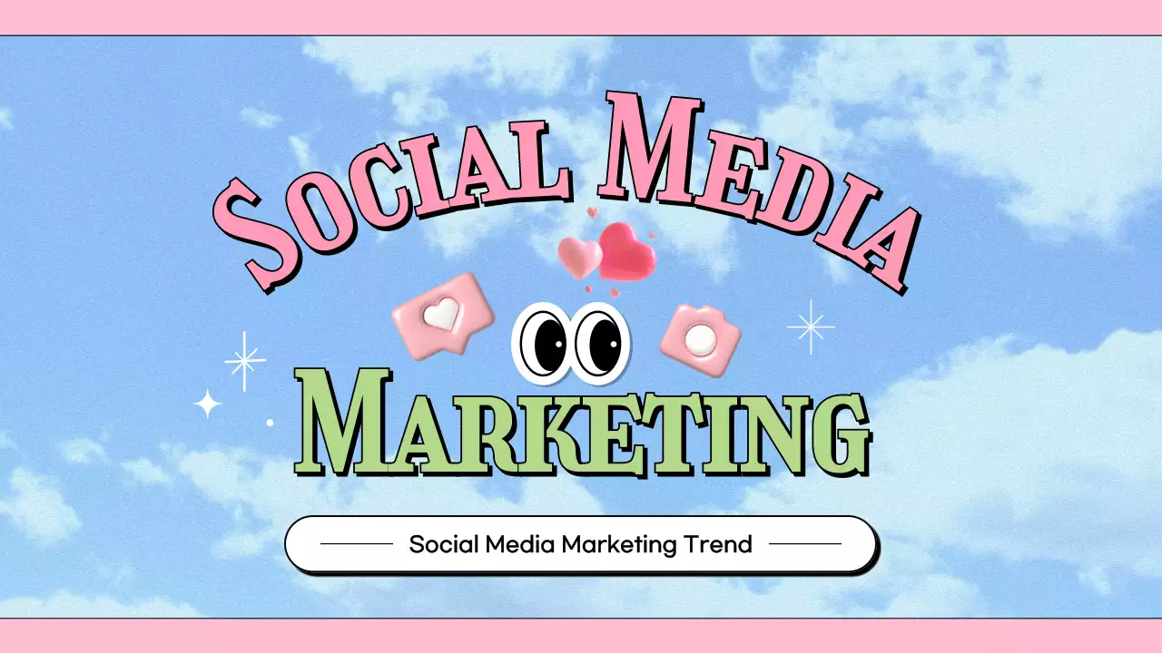 Pink Trendy Marketing Guide Presentation