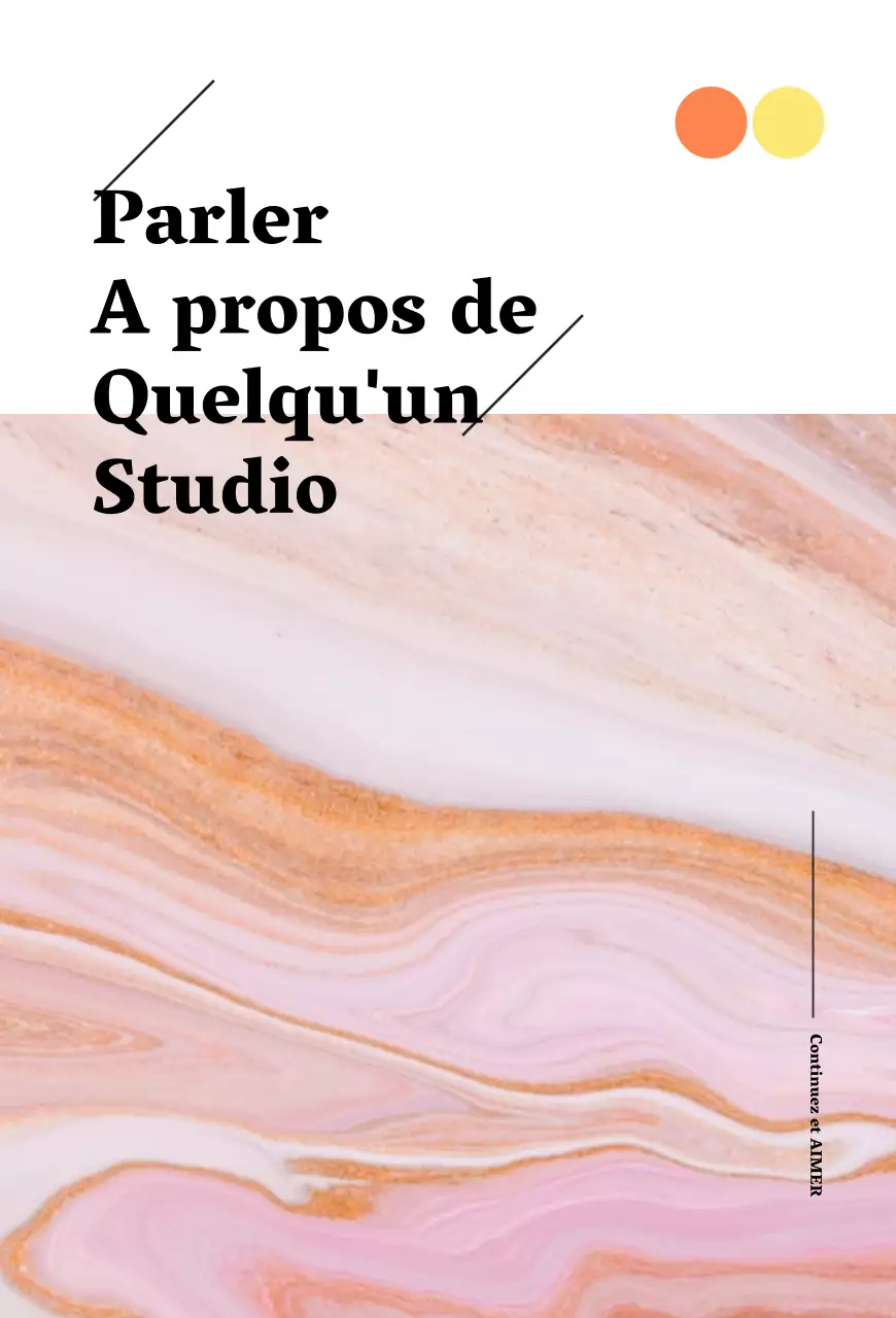 Carte postale d'échange de centre commercial dans les tons de marbre rose