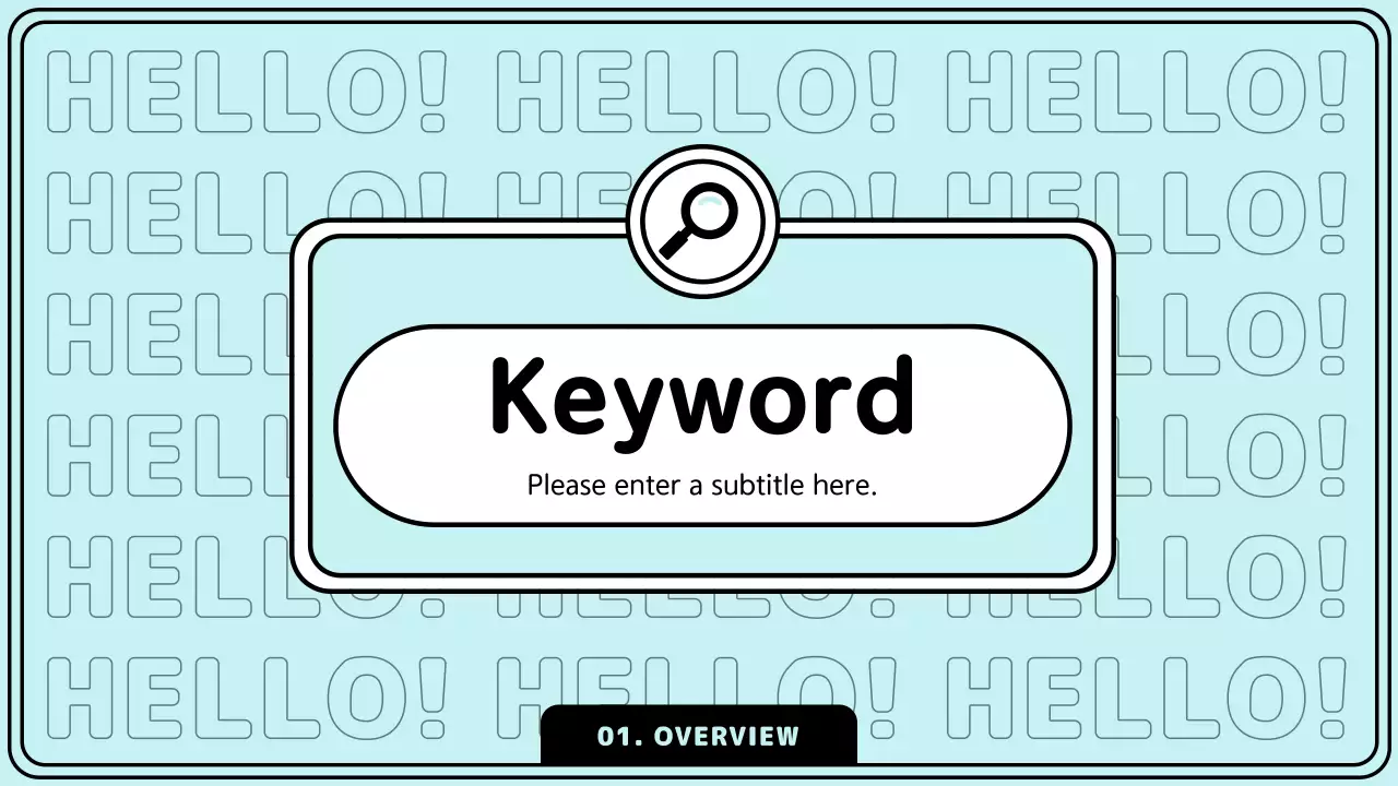 Yellow Modern Guide Presentation