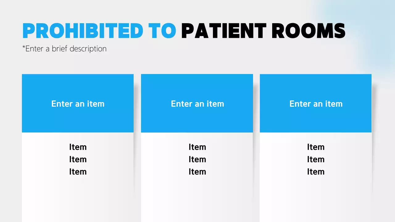 Blue Clean Hospital Guide Presentation