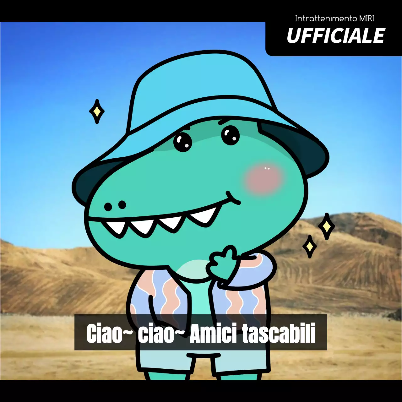 Una parodia del concetto di personaggio blu Argo