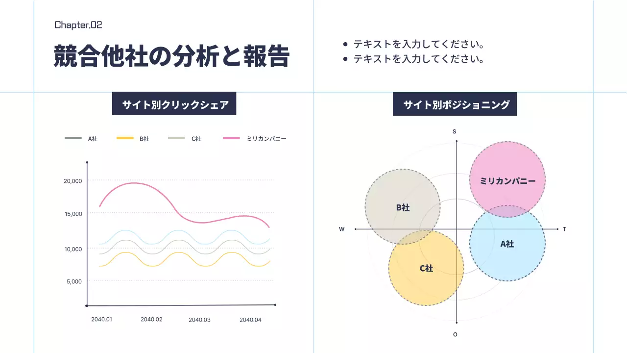 黒 モダン データ プレゼンテーション