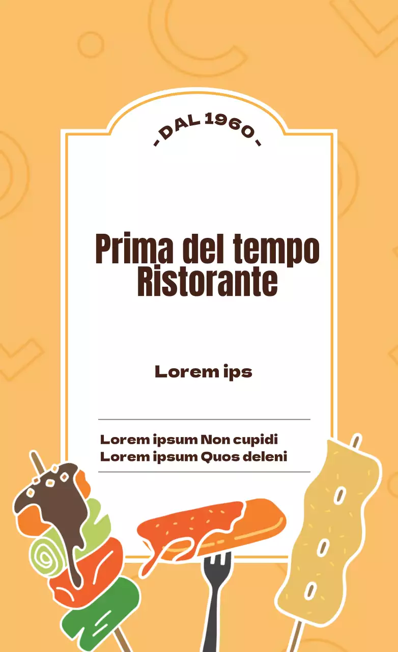 Adesivo giallo per pasticceria