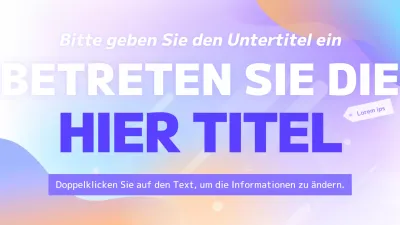 Gradient business in lila