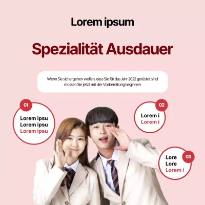 Ein rosafarbenes und burgunderrotes Trainingsthema für das neue Jahr