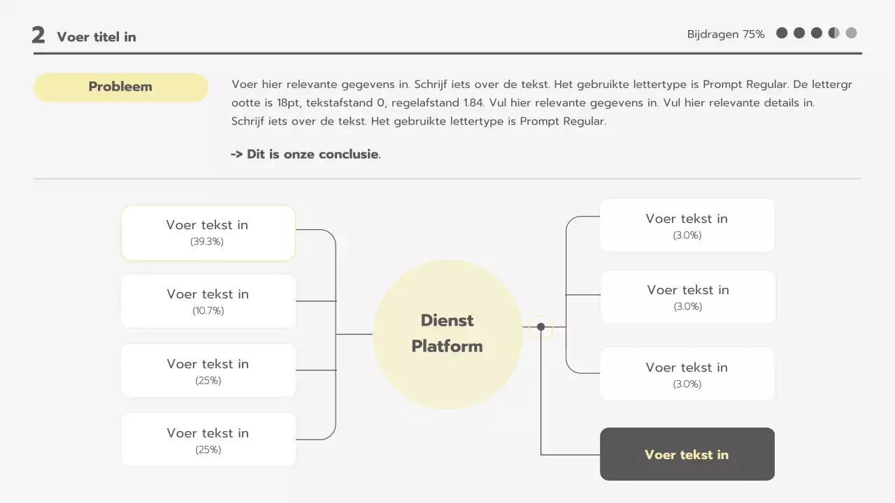 Een strakke plannerportefeuille met een zwart-wit patroon in wit en grijs