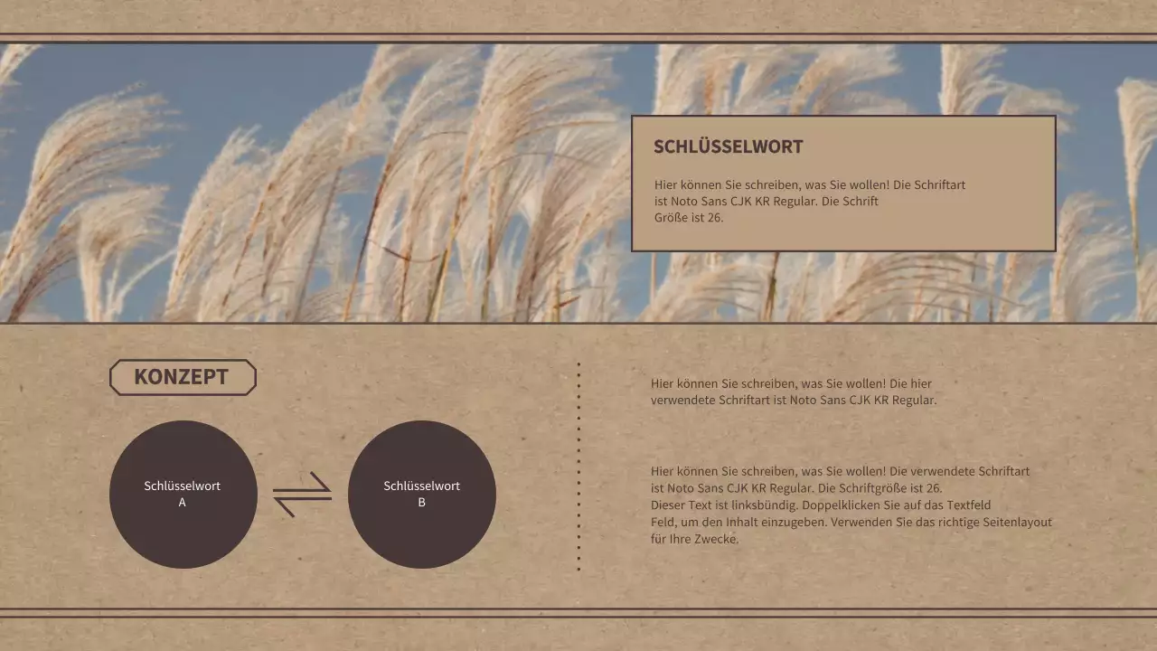 Portfolio-Thema mit Retro-Konzept