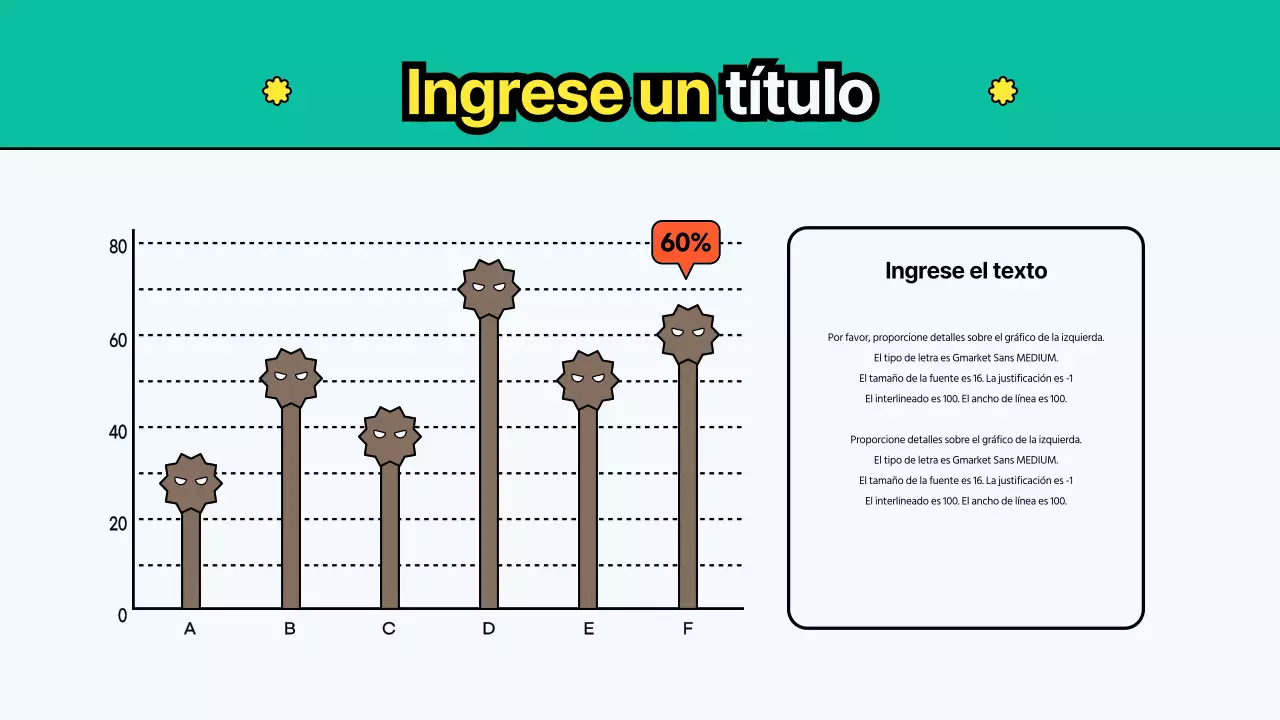 Plantilla de partículas medioambientales