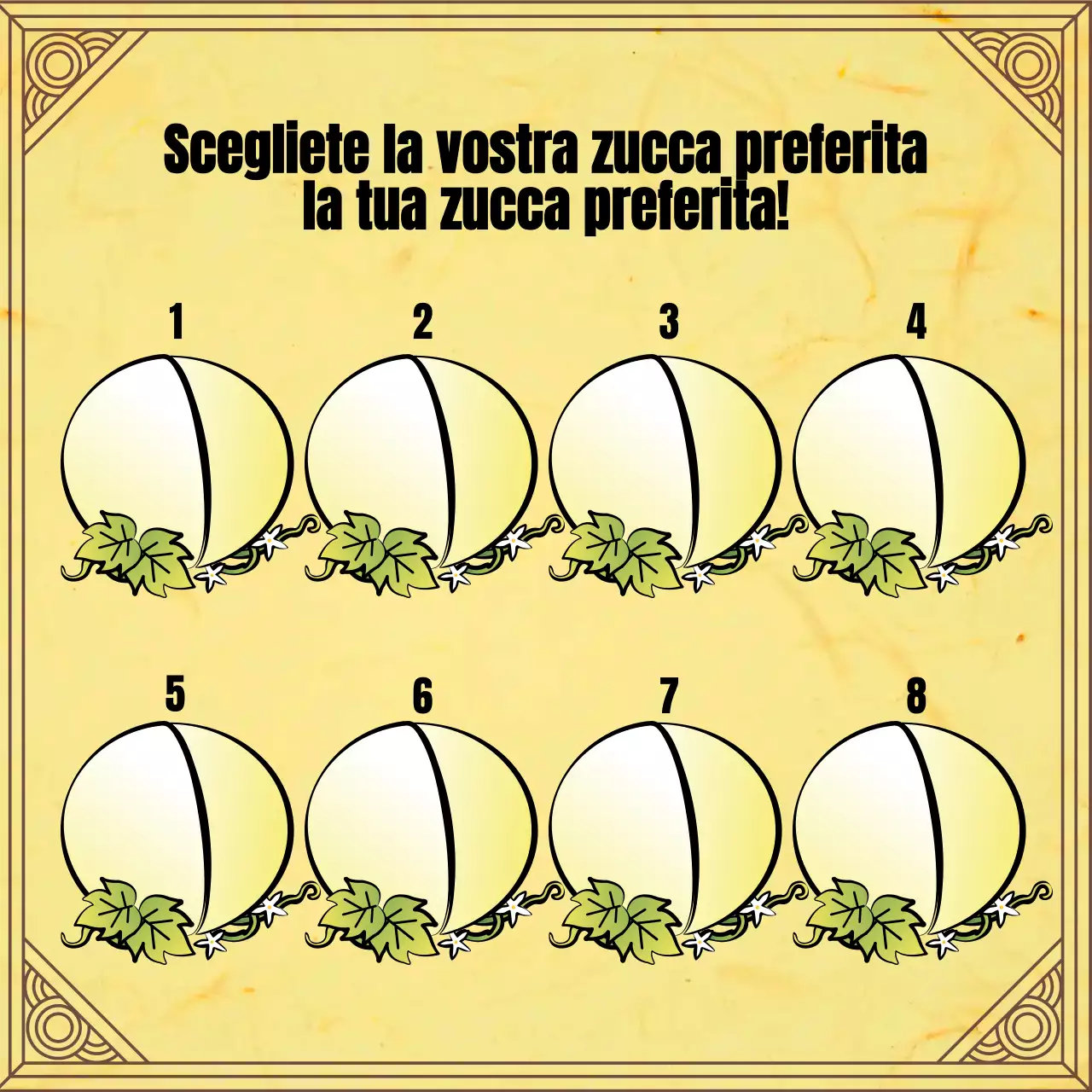 Cartomanzia di Capodanno con l'illustrazione del personaggio tradizionale della mucca gialla