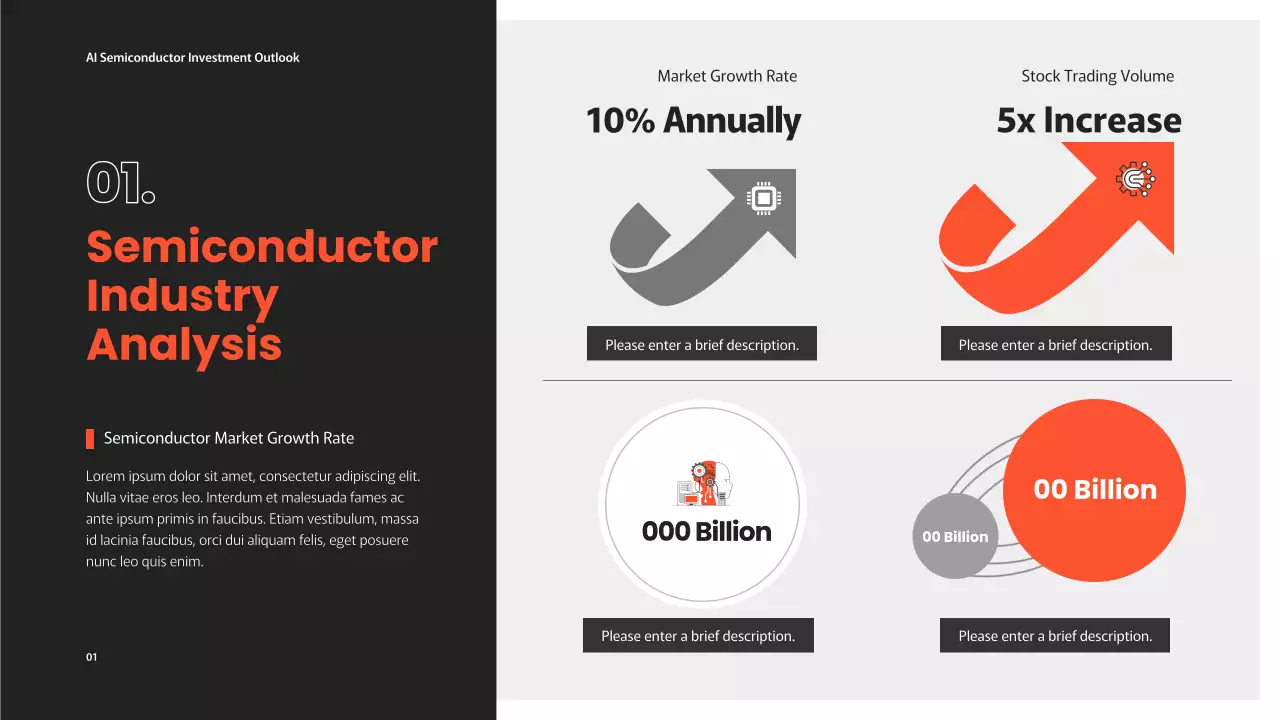 Presentasi Laporan Investasi Modern Hitam