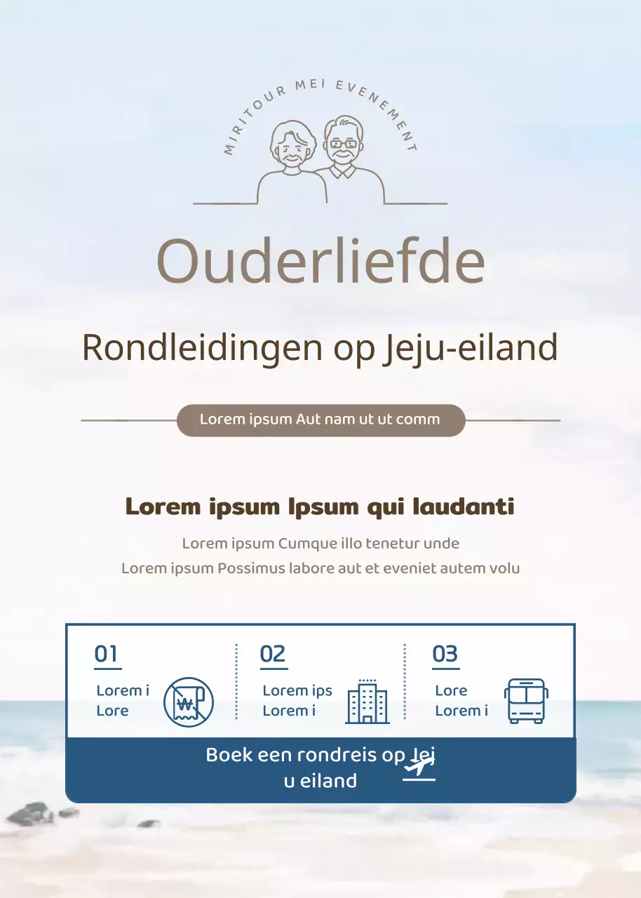 Licht blauw-bruin schoon concept kinderlijke vroomheid toerisme thema