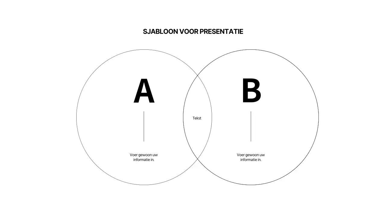 Eenvoudige zwarte vormen