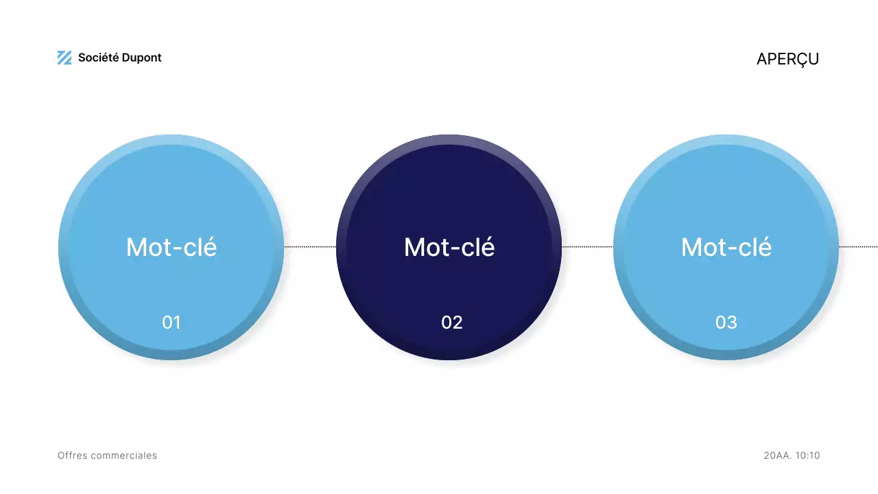Kit de style UX UI avec une sensation tridimensionnelle en bleu clair et bleu marine