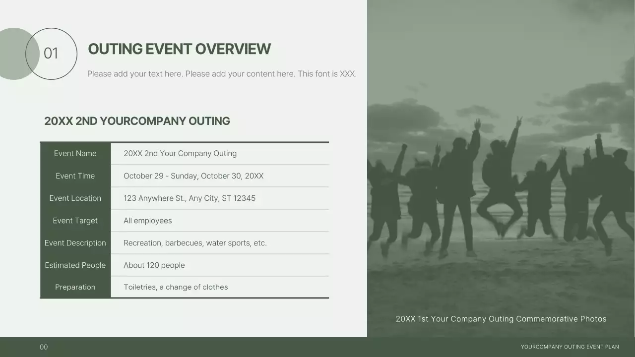 Sage Minimal Company Plan Presentation