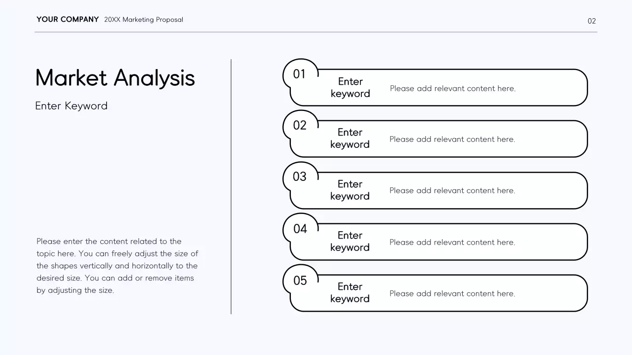 White Modern Marketing Plan Presentation