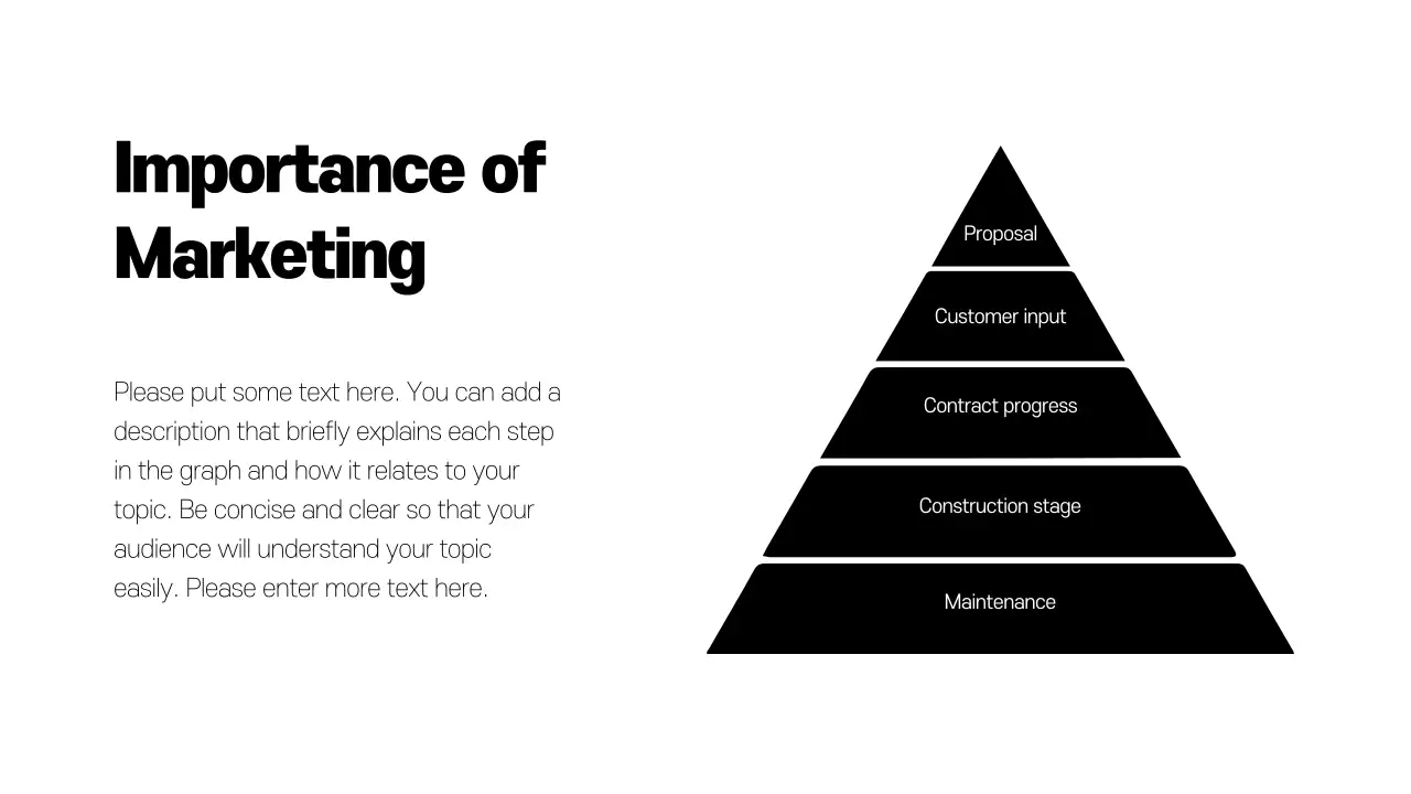 Black Minimal Marketing Guide Infographic