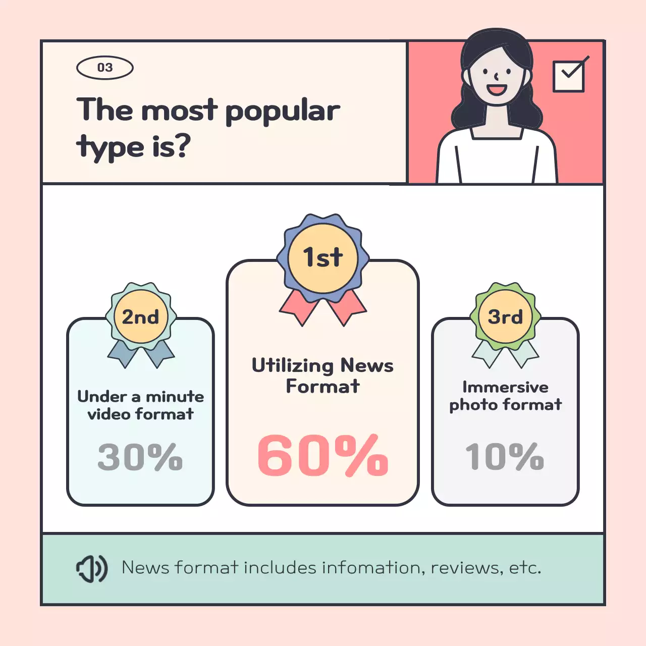 Yellow Simple Survey Report Instagram Carousel