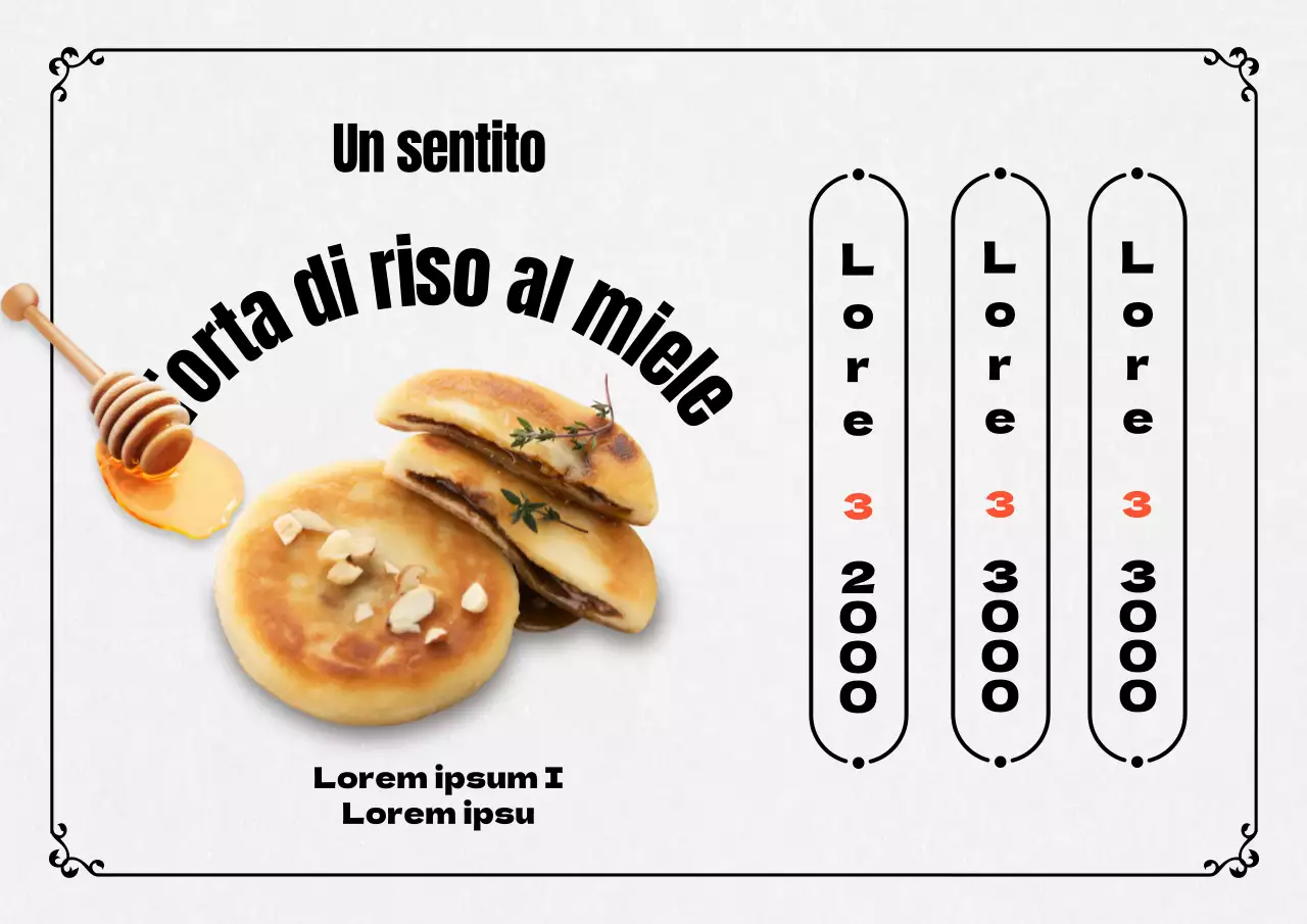 Poster semplice d'epoca