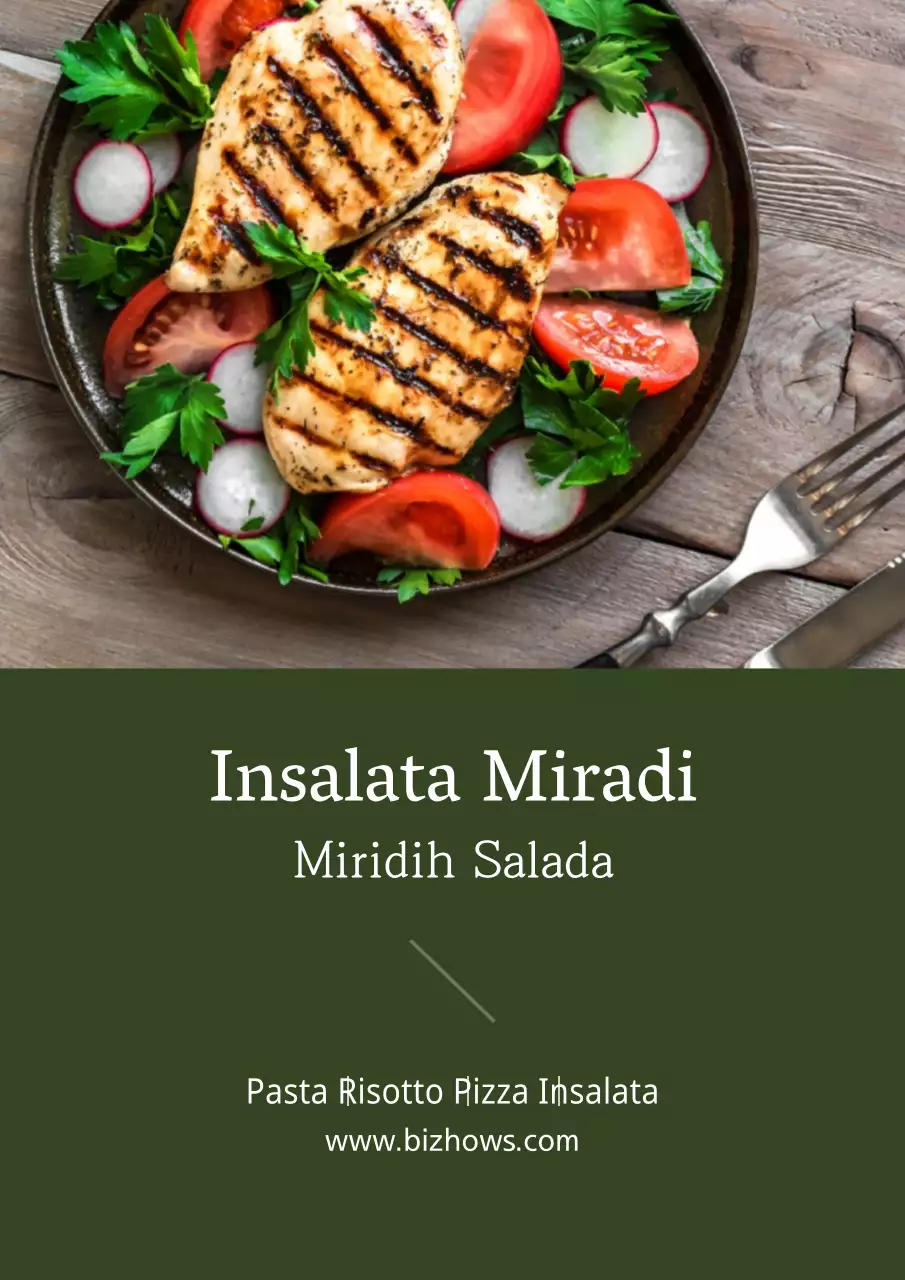 Promuovere un menu verde e pulito