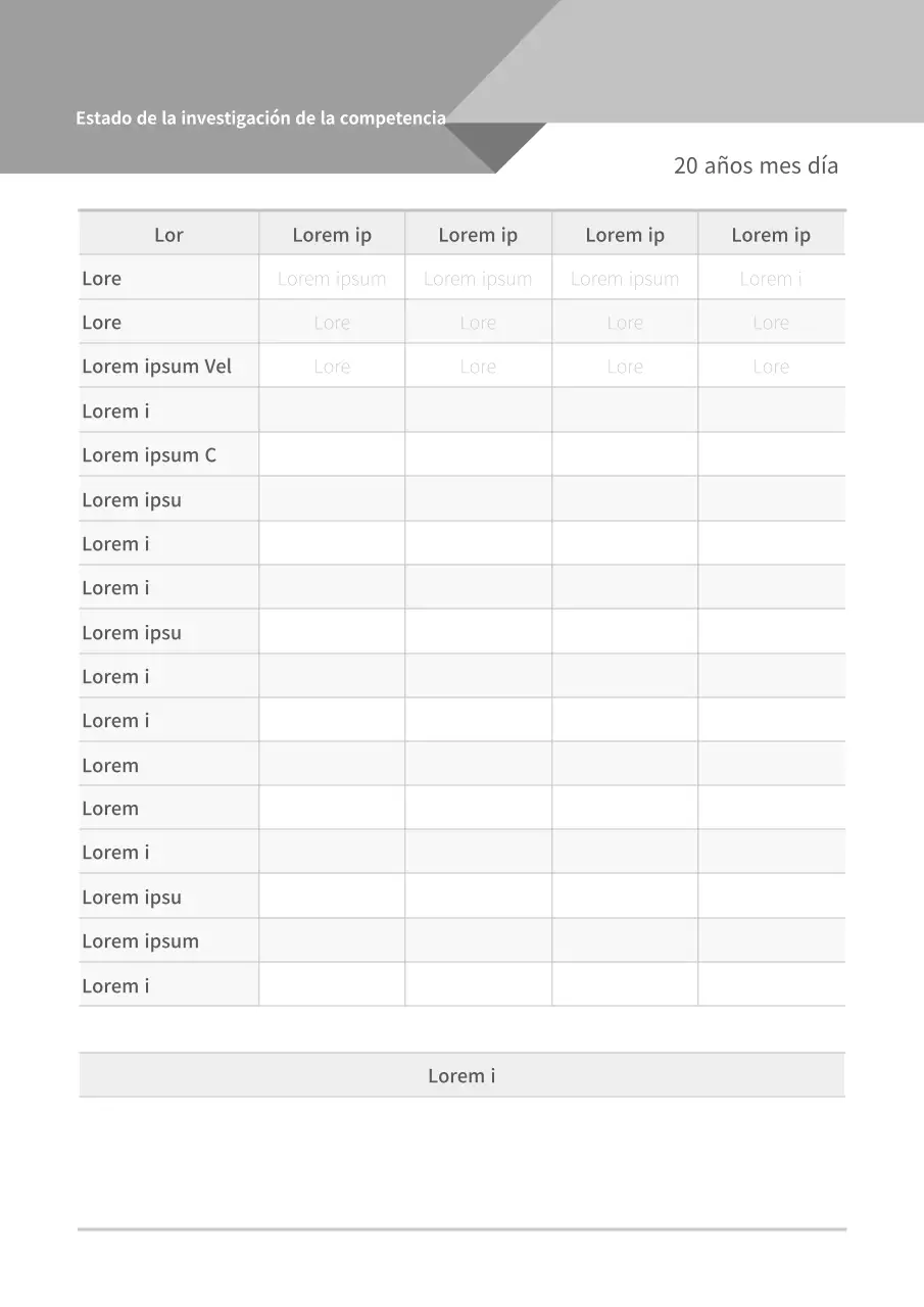 Investigación de la competencia en el artículo sobre el restaurante Greytone