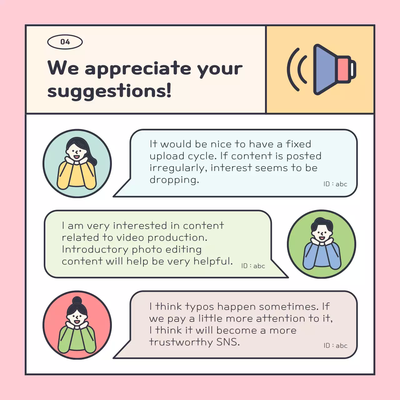 Yellow Simple Survey Report Instagram Carousel