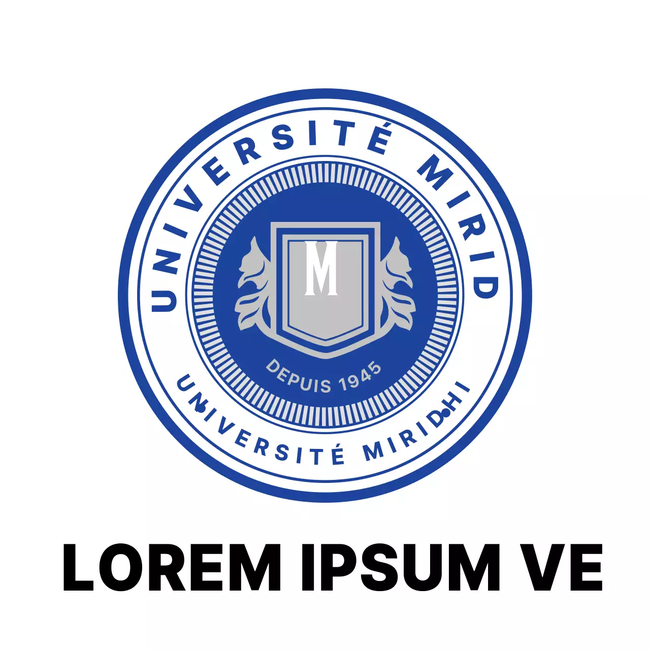 Logo simple pour les sacs écologiques de groupe