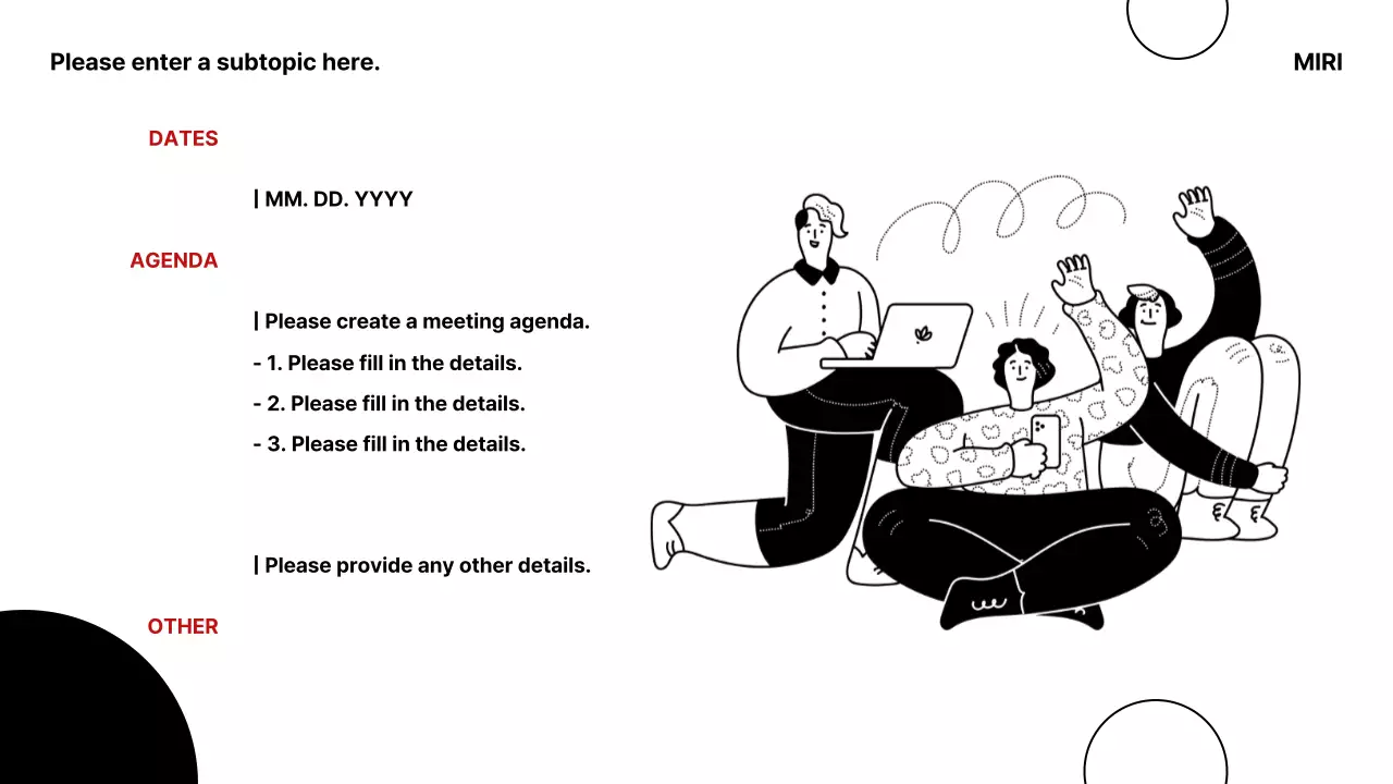 Black Minimal Marketing Guide Presentation