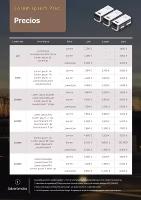 Autobuses chárter en tonos marrones