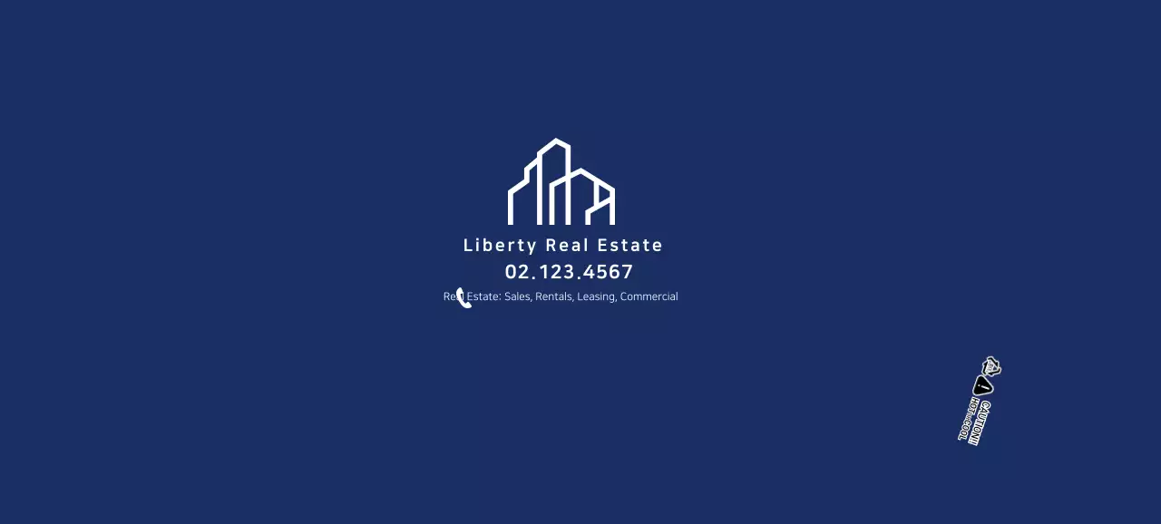 Blue Simple Real Estate Promotion