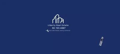 Blue Simple Real Estate Promotion