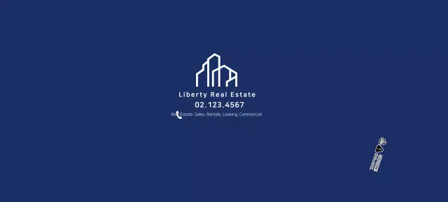 khuyến mãi bất động sản đơn giản màu xanh