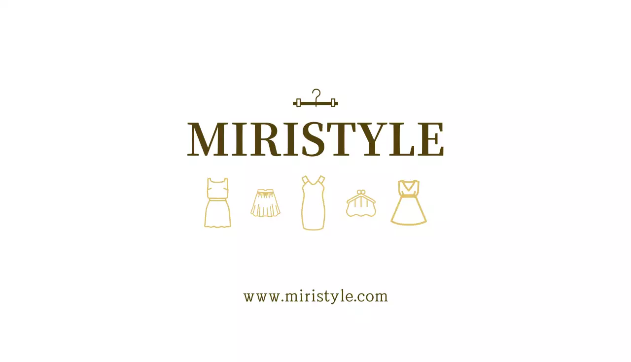 白 シンプル ファッション 名刺