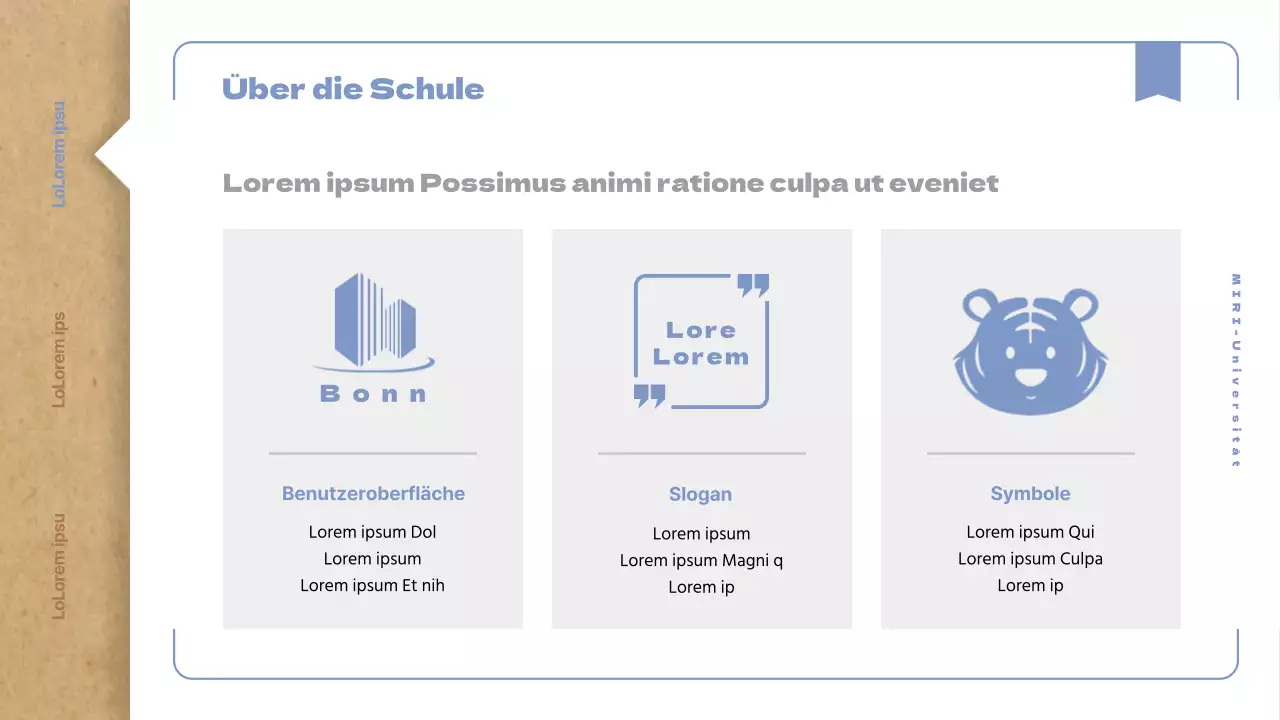 Ein einfacher Leitfaden für Studienanfänger mit einem klassischen beigen Buchkonzept