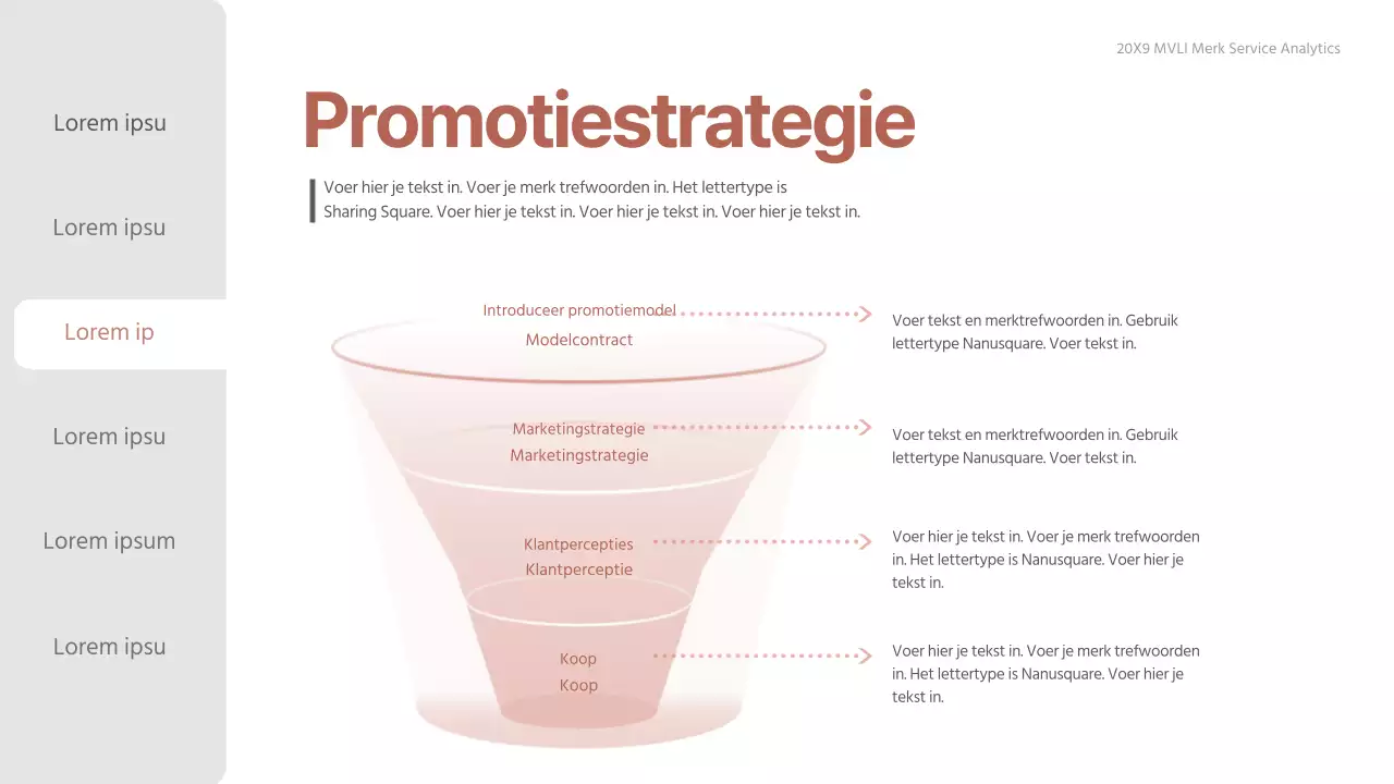 Verloop roze-beige schoon adviesrapport