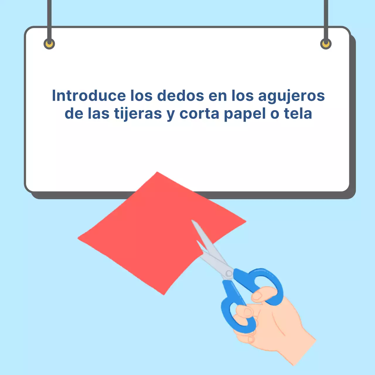 Utilización de las tijeras Ducasse CardNews