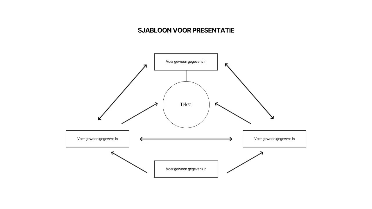 Eenvoudige zwarte vormen