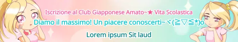 Concetto di personaggio anime in rosa e menta