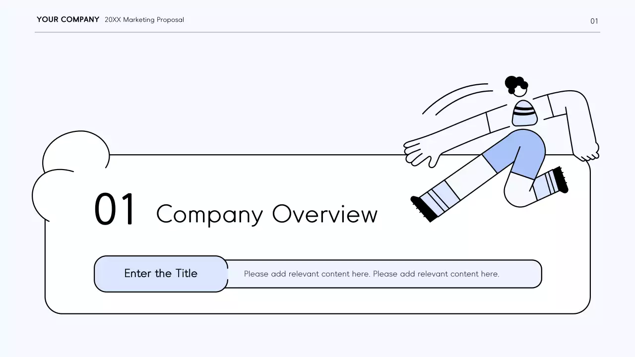 White Modern Marketing Plan Presentation