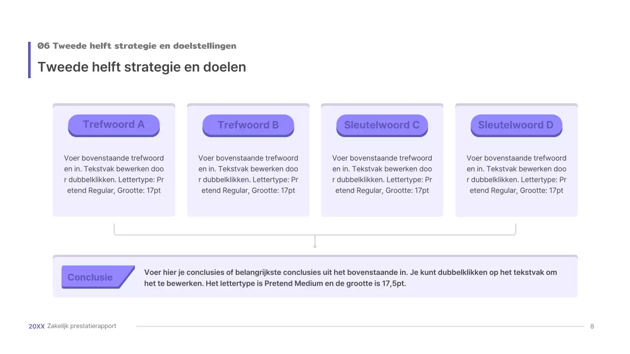 Paarse, driedimensionale UI-concept zakelijke presentatie kit