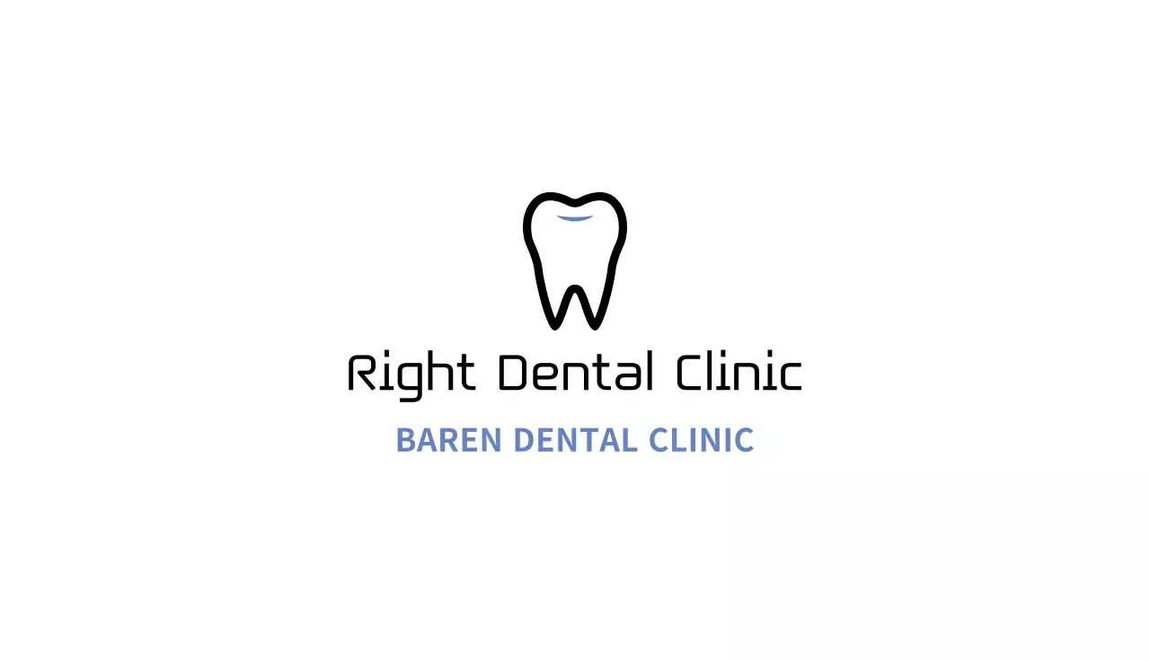 Dentista branco azul claro