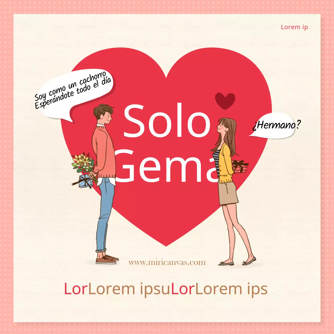 Bonitos y adorables confesionarios en papel rosa y beige Información facilitada por CardNews