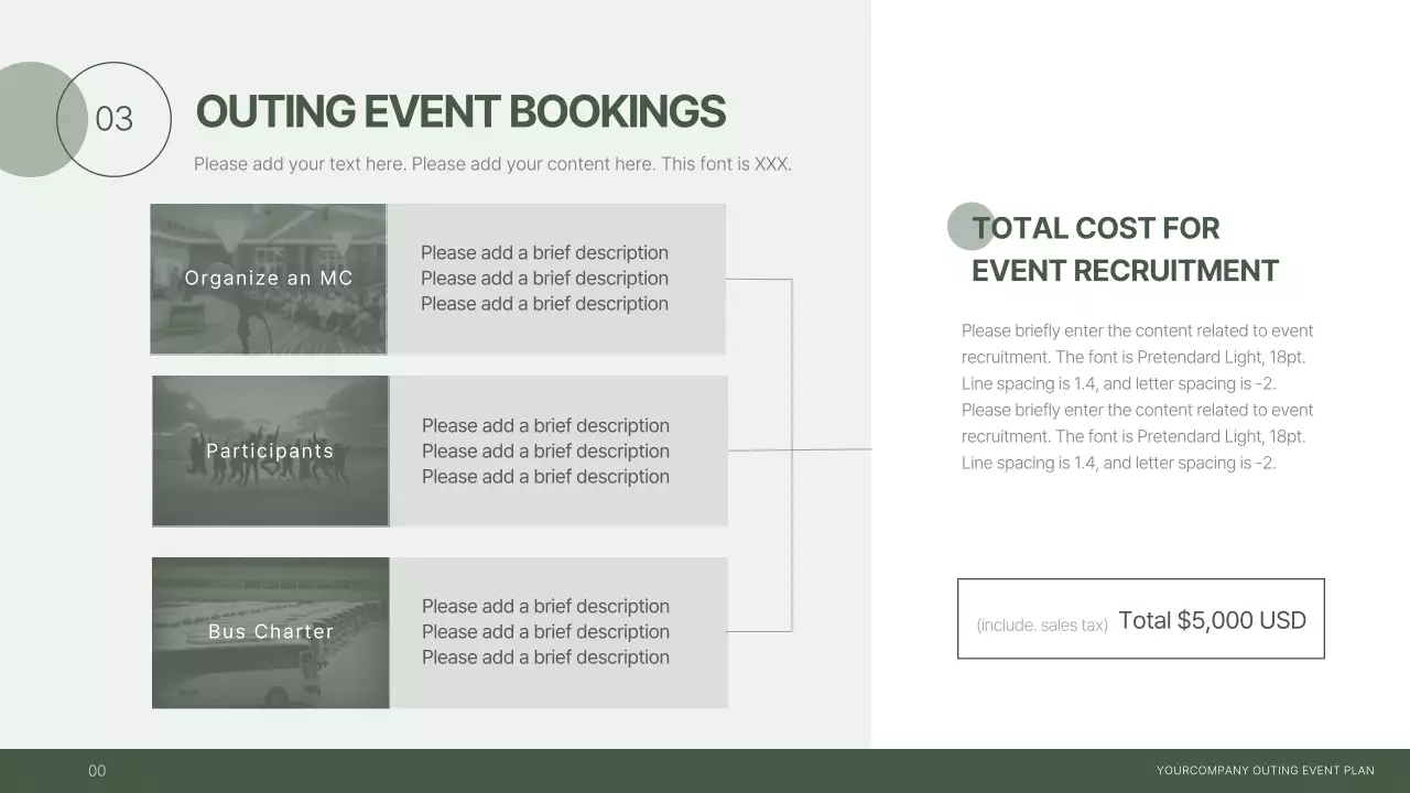 Sage Minimal Company Plan Presentation