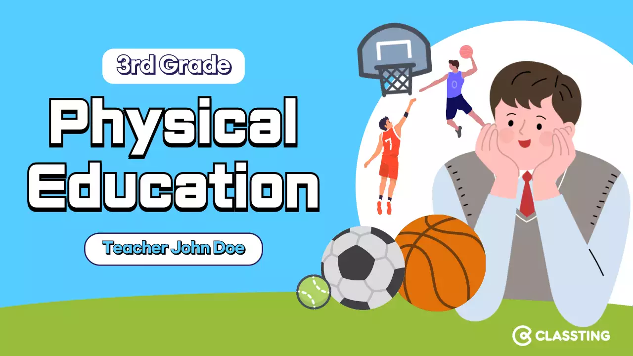 Blue Simple Education Announcement YouTube Thumbnail