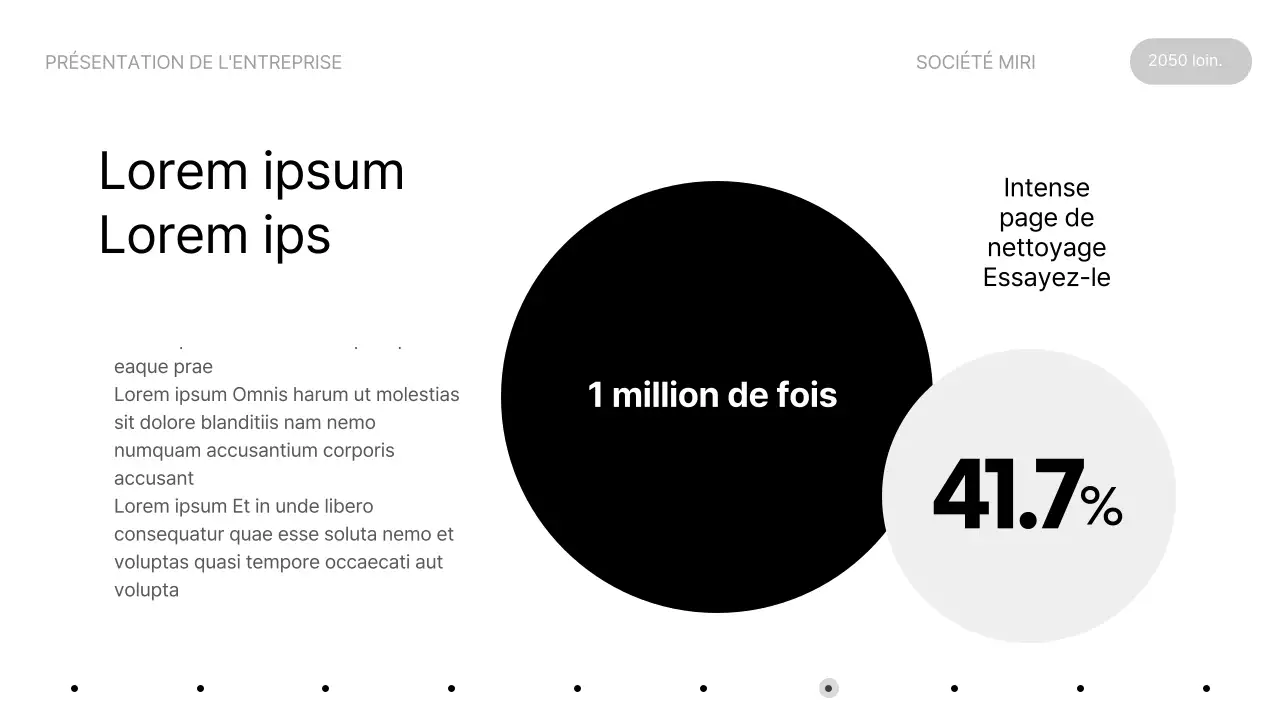 Une proposition commerciale claire dans une infographie monotone