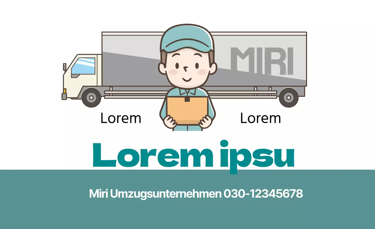 Blaue Illustration Niedliche Isa Yongdal Werbung