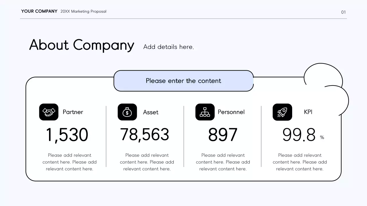 White Modern Marketing Plan Presentation